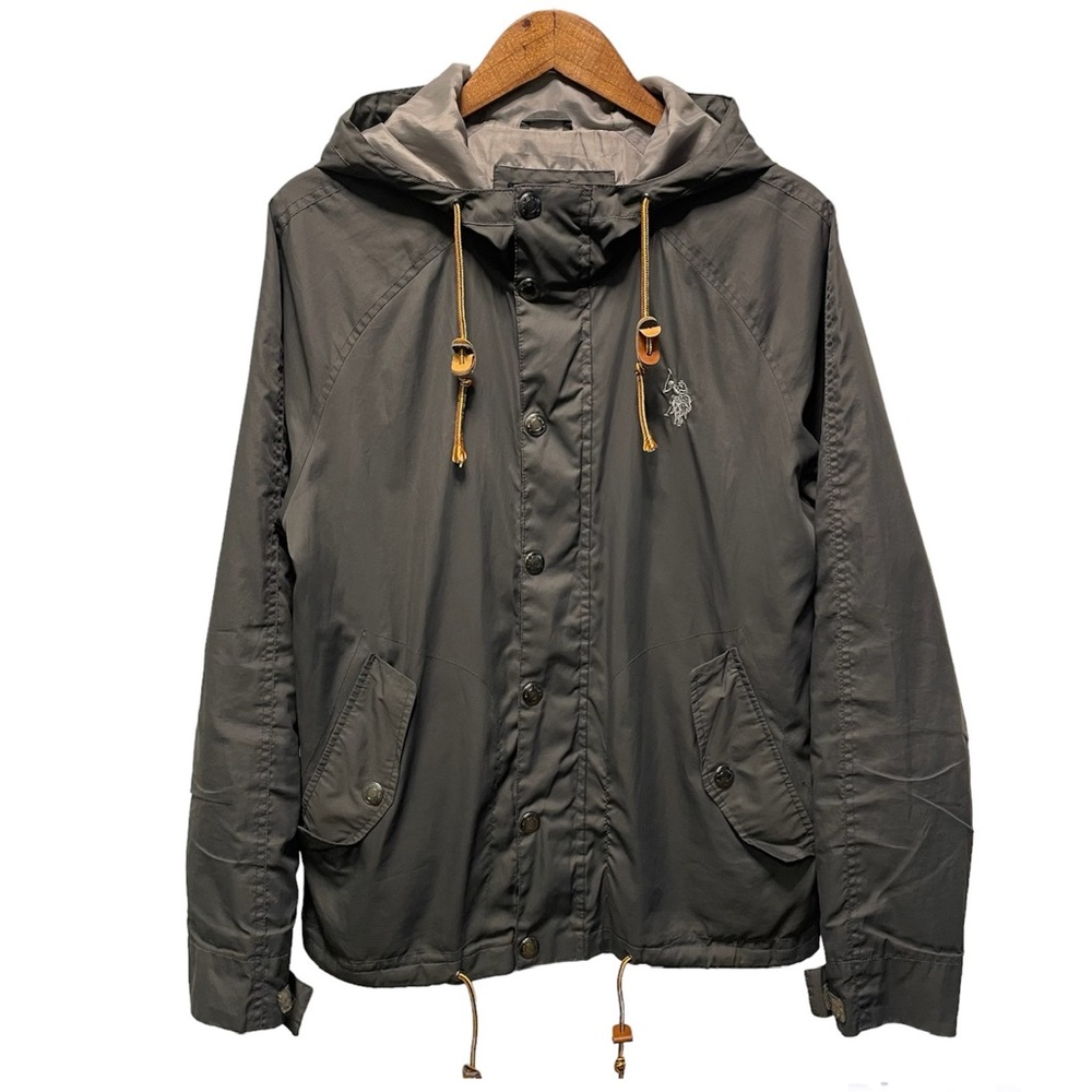 US Polo Assn Essential Hooded Windbreaker Men’s Small